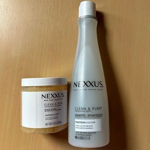 Nexxus Clean & Pure Shampoo and Scalp Scrub
